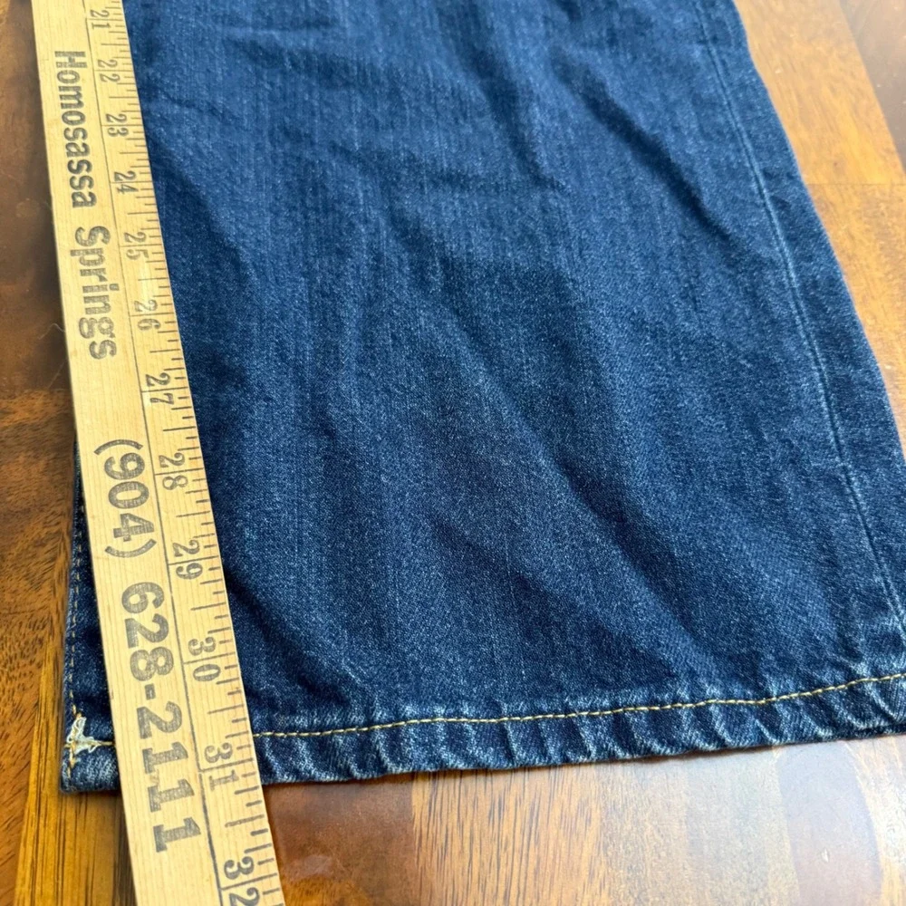 Polo Ralph Lauren Mens Classic Fit Dark Wash Indigo Straight Leg Jeans 38x32 NEW